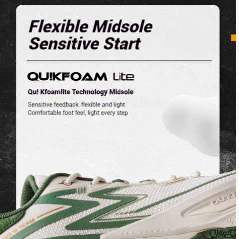 【จัดส่งในไทย】361 Degrees Big3 Team Se รองเท้าบาสเก็ตบอลสำหรับผู้ชาย ทนทานต่อการสึกหรอ กันลื่น ระบายอากาศได้ดี 672411123 Image7