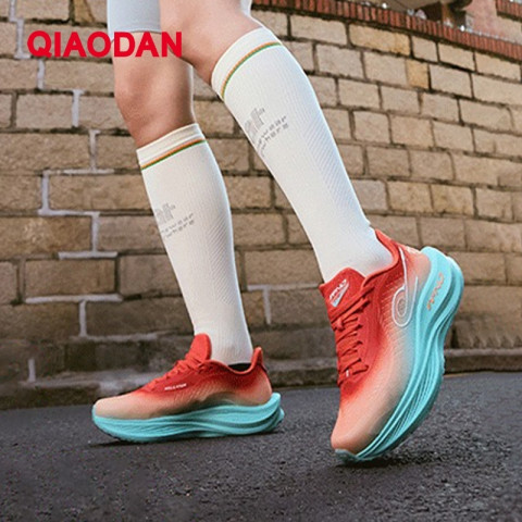 Qiaodan WIND 3TR รองเท้าวิ่งผู้ชาย ซ้อมวิ่งประจำวัน นุ่มเด้ง ซัพพอร์ตดี มั่นคง เบา 228g QDB023252297 Image7