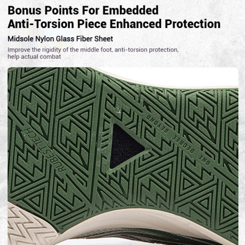 【จัดส่งในไทย】361 Degrees Big3 Team Se รองเท้าบาสเก็ตบอลสำหรับผู้ชาย ทนทานต่อการสึกหรอ กันลื่น ระบายอากาศได้ดี 672411123 Image6