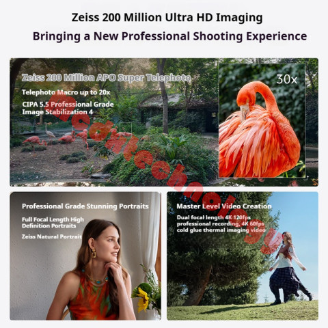 ViVO X300 Pro Dimensity 9500 Vivo X200 Pro Dimensity 9400 6.78" 120Hz 90W  | สนับสนุนไทยและ Google | รับประกัน 12 เดือน Image2