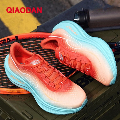 Qiaodan WIND 3TR รองเท้าวิ่งผู้ชาย ซ้อมวิ่งประจำวัน นุ่มเด้ง ซัพพอร์ตดี มั่นคง เบา 228g QDB023252297 Image5