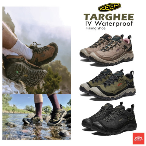 [ขึ้นเขา ลงห้วย] KEEN Targhee IV Waterproof Hiking shoe รองเท้าเดินป่า คีน แท้ กิจกรรม สายลุย ผู้ชาย ผู้หญิง Image1