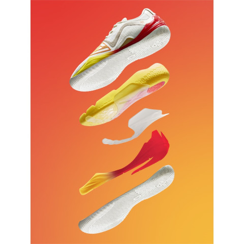 PEAK "Unmatched" รองเท้าบาสเกตบอล ข้อต่ำ พีค เบาและบางที่สุด พื้นทนปูน ตอบสนองไว ควบคุมการเคลื่อนไหวดี DA510561 DA521001 Image5