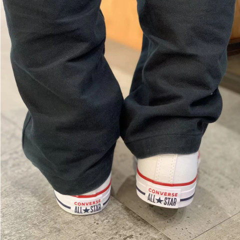 ของแท้ 100%🔥CONVERSE Chuck Taylor All Star OX BLACK WHITE 101000 รองเท้าผ้าใบ ชาย หญิง Image3