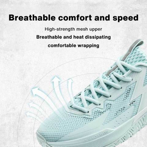 【จัดส่งในไทย】361 Degrees Big3 Team Se รองเท้าบาสเก็ตบอลสำหรับผู้ชาย ทนทานต่อการสึกหรอ กันลื่น ระบายอากาศได้ดี 672411123 Image2