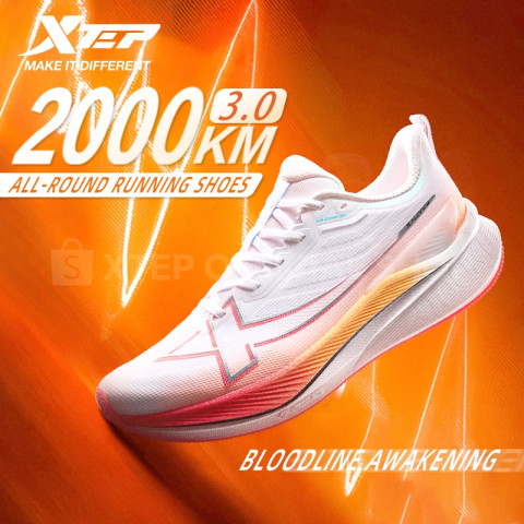 【xtep】2000KM 3.0丨Size39-47 กีฬาวิ่งที่ทนต่อการสึกหรอฤดูร้อนระบายอากาศการดูดซับแรงกระแทก Image1
