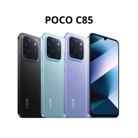 (รับประกันศูนย์ไทย 1 ปี) POCO C85 / POCO C71 ขนาด 6.9 นิ้ว โปรเซสเซอร์ MediaTek Helio G81-Ultra แบตเตอรี่ 6000mAh Image2