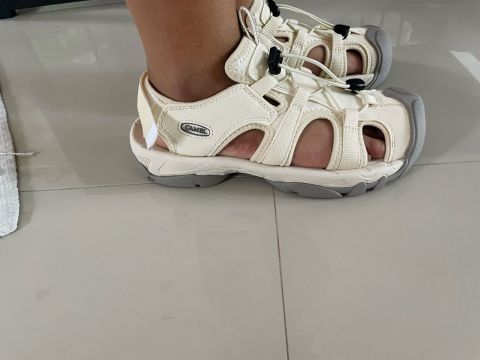 CAMEL กลางแจ้งผู้หญิงฤดูร้อนที่เดินทางมาพักผ่อนเป่าโถวรองเท้าแตะรองเท้าชายหาดระบายอากาศกันลื่นสวมทนรองเท้าน้ํา Image7