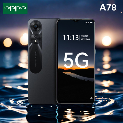 โทรศัพท์มือถือ OPPO A78 RAM 12GB ROM 256GB Android 12 จอ6.56 นิ้ว แบตเตอรี่ 5,000mAh สินค้าพร้อมส่ง ประกันร้านรับรอง Image5