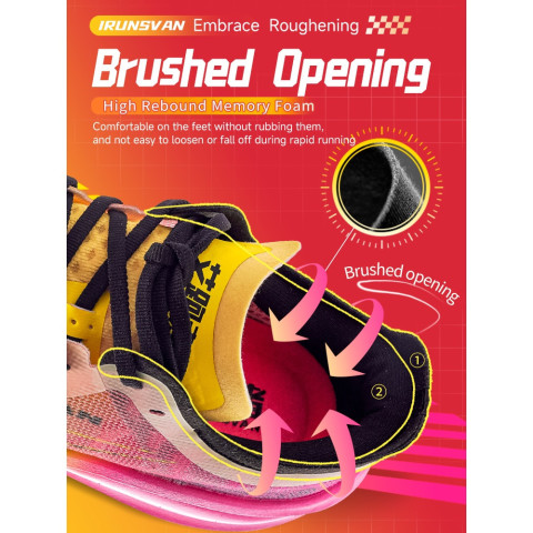 IRUNSVAN 24028 HEAT1.0 Nylon Carbon Plated sports Training Shoes Shipment from Thailand Image5