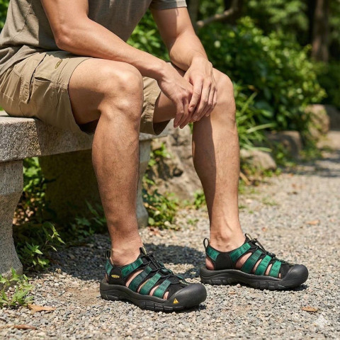 รองเท้ารัดส้น KEEN'S SANDAL พร้อมส่ง🔥ส่งจากไทย🇹🇭 รุ่นนิวพอร์ต พื้นนุ่ม Image4