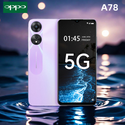 โทรศัพท์มือถือ OPPO A78 RAM 12GB ROM 256GB Android 12 จอ6.56 นิ้ว แบตเตอรี่ 5,000mAh สินค้าพร้อมส่ง ประกันร้านรับรอง Image6