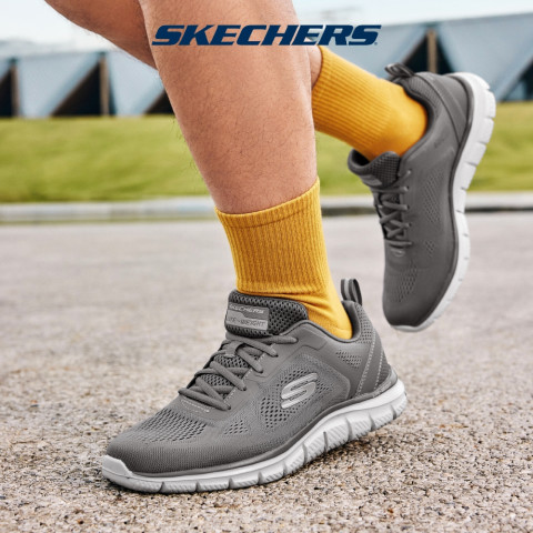 Skechers สเก็ตเชอร์ส รองเท้าผู้ชาย Men Track Sport Shoes - 232698-CHAR - Memory Foam Image1