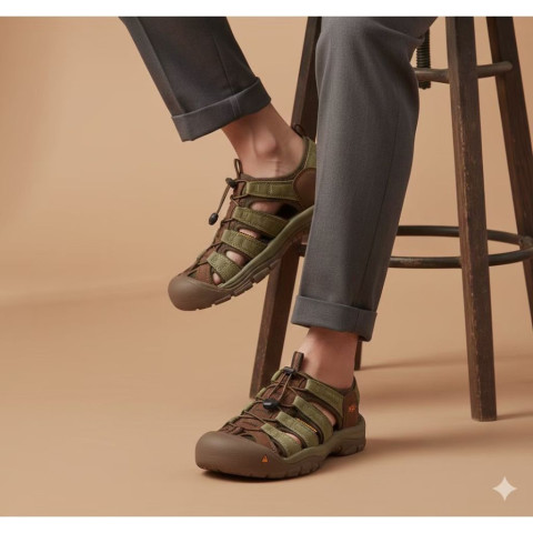 รองเท้ารัดส้น KEEN'S SANDAL พร้อมส่ง🔥ส่งจากไทย🇹🇭 รุ่นนิวพอร์ต พื้นนุ่ม Image5