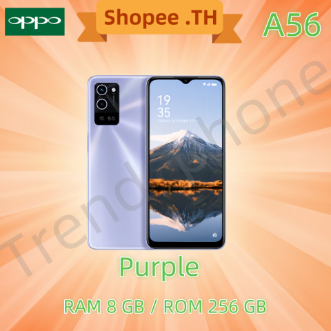 OPPO A56 สมาร์ทโฟน RAM8+ROM256 กว้าง 6.5 นิ้ว Android 12 แบตเตอรี่ 5,000 mAh สินค้าพร้อมส่ง Image8