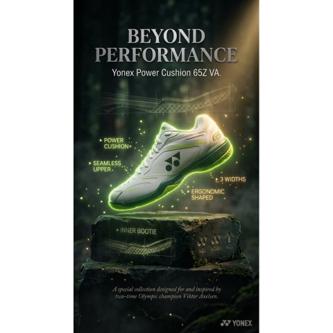 (พร้อมส่ง)YONEX POWER CUSHION / 65Z4 New Version  ปรังปรุงแก้ไข Upper (65Z4 VA) Image2