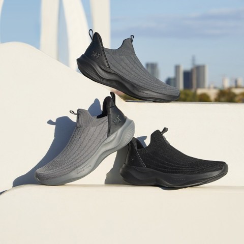 361 Degrees One Pedal รองเท้ากีฬาชาย รองเท้าวิ่ง/รองเท้าลำลองแบบสวม พื้นนุ่ม ระบายอากาศได้ดี 672542215F Image4