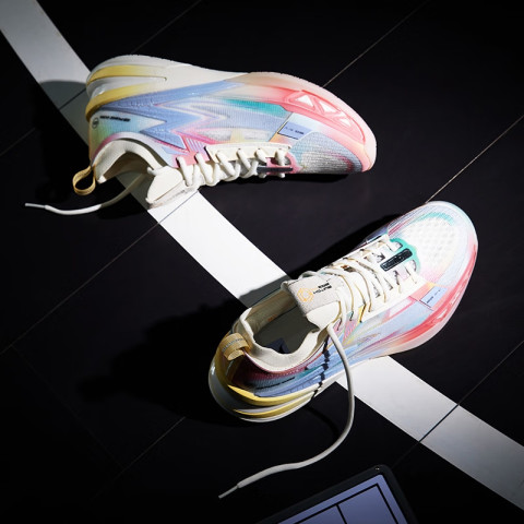 【Nikola Jokic】361 Degrees Big3 5.0 Pro รองเท้าบาสเก็ตบอลสำหรับผู้ชาย กันกระแทกได้ดี น้ำหนักเบา ตอบสนองรวดเร็ว 672421110 Image2