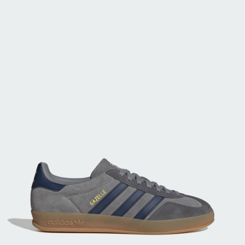 adidas ไลฟ์สไตล์ รองเท้า Gazelle Indoor ผู้ชาย สีเทา JQ8397 Image1