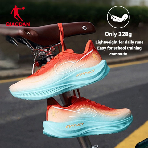Qiaodan WIND 3TR Mens รองเท้าวิ่งการฝึกอบรมทุกวัน Soft Bounce Stable น้ําหนักเบา QDB023252297 Image5