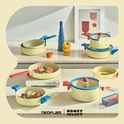 [รับประกัน 1 ปี] Neoflam Danish กระทะ หม้อ จากเกาหลี มีให้เลือก 6 แบบ ใช้ได้กับเตาทุกประเภท ของแท้จากเกาหลี Image7