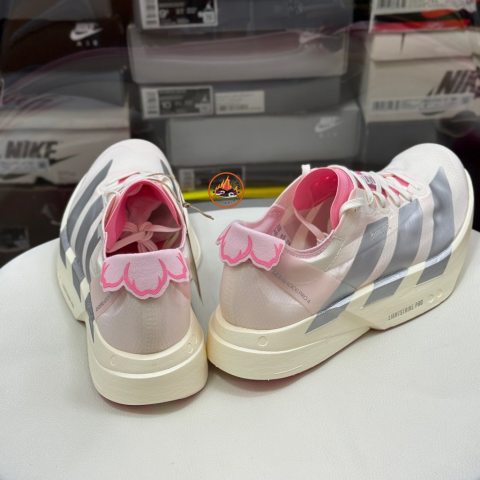 [ PREORDER ] รองเท้าวิ่ง Adizero Adios Pro 4 “Cherry Blossom Sakura“ รหัส JQ4445 & JQ4446 มือ1 ของแท้ 100% Image6