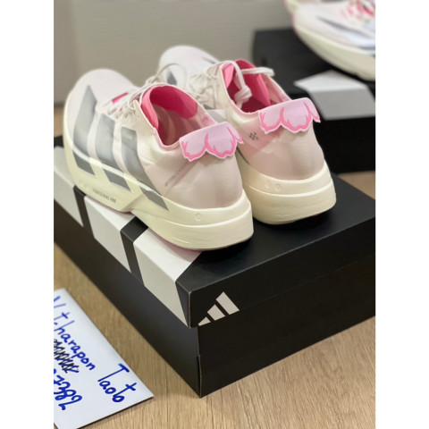[ PREORDER ] รองเท้าวิ่ง Adizero Adios Pro 4 “Cherry Blossom Sakura“ รหัส JQ4445 & JQ4446 มือ1 ของแท้ 100% Image4