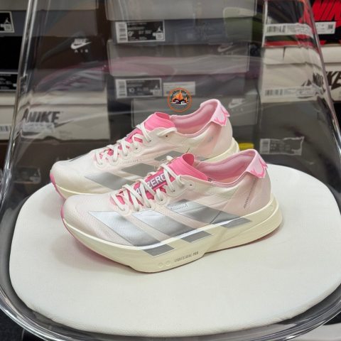 [ PREORDER ] รองเท้าวิ่ง Adizero Adios Pro 4 “Cherry Blossom Sakura“ รหัส JQ4445 & JQ4446 มือ1 ของแท้ 100% Image5