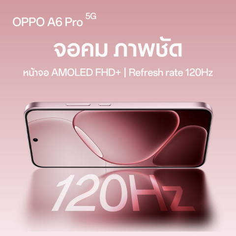 OPPO A6 Pro 5G (8+256G) โทรศัพท์มือถือทนทาน กันน้ำ/กันฝุ่น IP69กล้อง 50 MPชาร์จไว 80Wแบตเตอรี่ขนาดใหญ่ 6500 mAh Image5