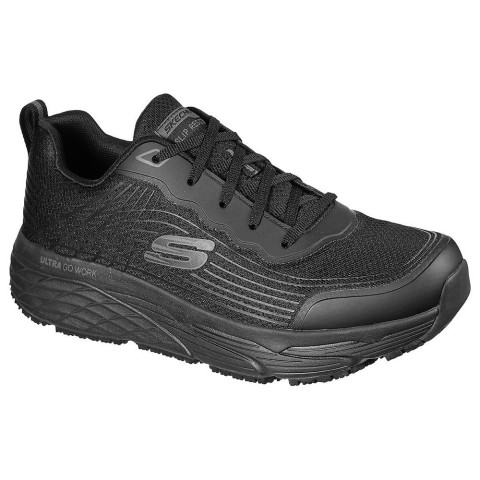 Skechers สเก็ตเชอร์ส รองเท้าทำงานผู้ชาย Men Work Max Cushioning Elite Slip Resistant Rytas Work Shoes - 200021-BLK Image2