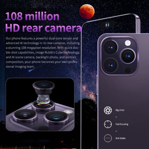 【COD】100% ของแท้ 15Pro สมาร์ทโฟน 7.5นิ้ว 5G เต็มจอ 16GB+1024GB รองรับ2ซิม Smartphone มือถือราคาถูก Mobile โทรศัพท์มือถือ โทรศัพท์เล่นเกมลื่น Android13.0 มือถือราคาถูก การกวาดล้าง โทรศัพท์เล่นเกมราคาถูก Image4