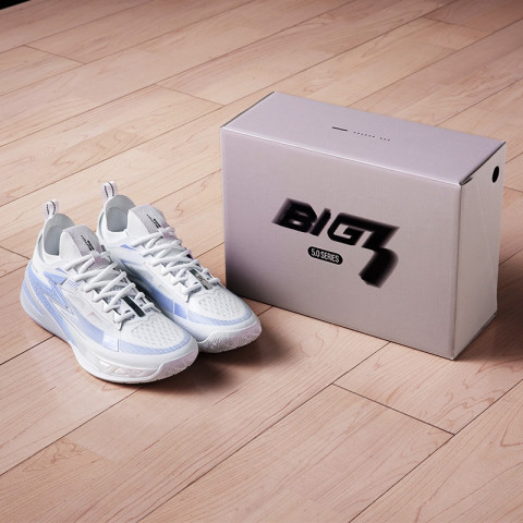 【Nikola Jokic】361 Degrees Big3 5.0 Pro รองเท้าบาสเก็ตบอลสำหรับผู้ชาย กันกระแทกได้ดี น้ำหนักเบา ตอบสนองรวดเร็ว 672421110 Image6