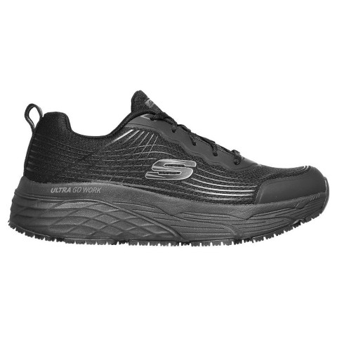 Skechers สเก็ตเชอร์ส รองเท้าทำงานผู้ชาย Men Work Max Cushioning Elite Slip Resistant Rytas Work Shoes - 200021-BLK Image7