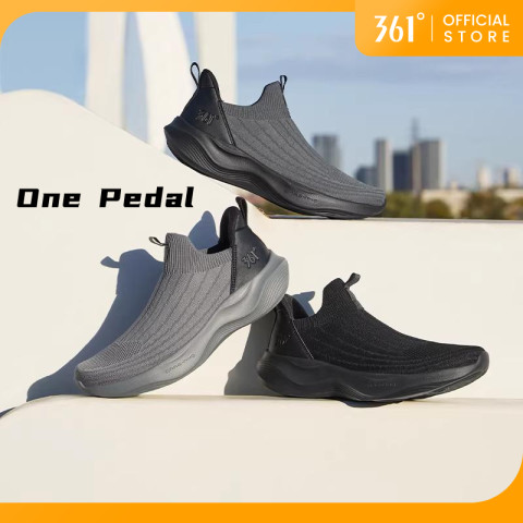 361 Degrees One Pedal รองเท้ากีฬาชาย รองเท้าวิ่ง/รองเท้าลำลองแบบสวม พื้นนุ่ม ระบายอากาศได้ดี 672542215F Image1