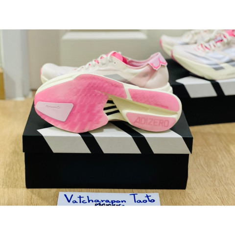 [ PREORDER ] รองเท้าวิ่ง Adizero Adios Pro 4 “Cherry Blossom Sakura“ รหัส JQ4445 & JQ4446 มือ1 ของแท้ 100% Image2