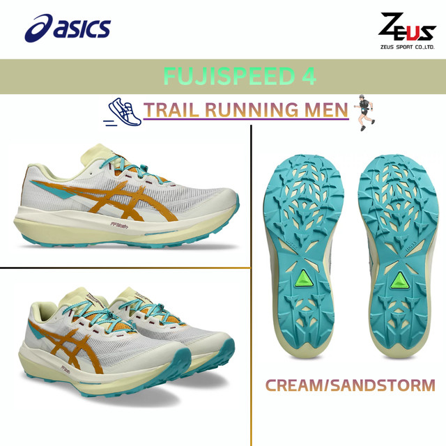 ASICS GEL-SONOMA GEL-Trabuco รองเท้าวิ่งเทรลสำหรับผู้ชาย [Trail Running MEN] เส้นทางออฟโรด ทั้งหิน ดินโคลน และทางลาดชัน