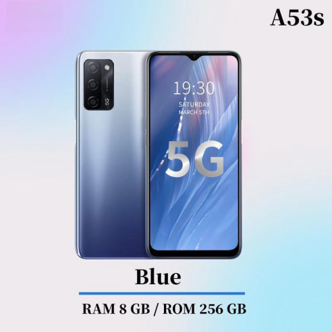 โทรศัพท์มือถือ A53s จอใหญ่จุใจ 6.52" ความจุ แรม 8GB รอม 256GB แบตเตอรี่ 5000mAh มาพร้อมกล้องหลัง 3 ตัว อุปกรณ์ครบชุด Image6
