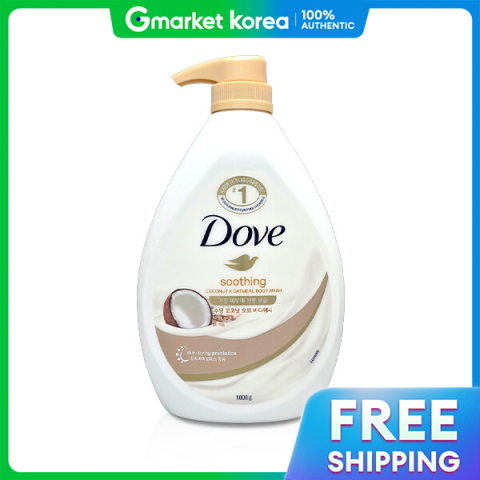 Dove(โดฟ) |ครีมอาบน้ำมะพร้าวข้าวโอ๊ตผ่อนคลาย 1000 กรัม Image1