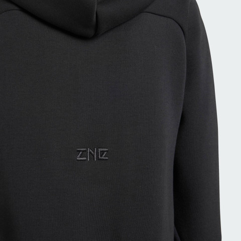 adidas Lifestyle adidas Z.N.E. Full-Zip Hoodie Kids Unisex Black IB3986 Image6