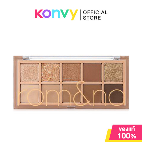 ROM&ND Better Than Palette โรแมนด์ พาเลทอายแชโดว์ 10 เฉดสี Image3