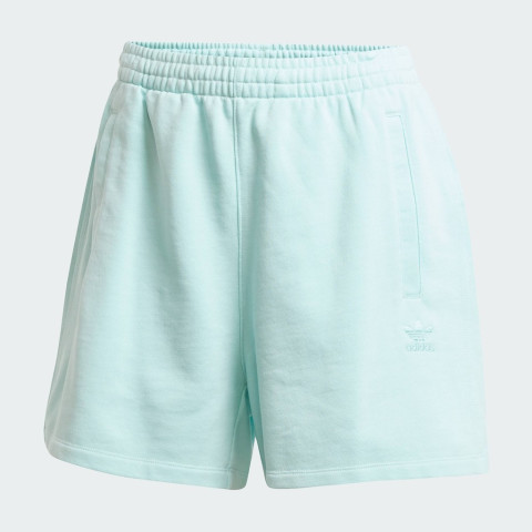 adidas Lifestyle Essentials French Terry Shorts Women Turquoise JJ3466 Image4