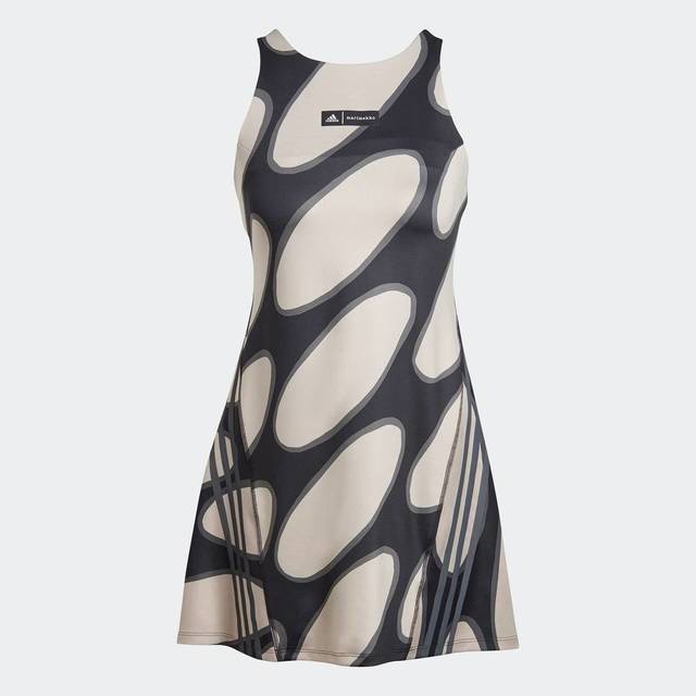 adidas วิ่ง ชุดกระโปรงสำหรับหน้าร้อน adidas x Marimekko Run Icons 3-Stripes ผู้หญิง สีน้ำตาล HR8201