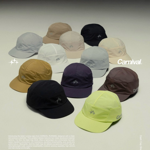 [พร้อมส่ง ของแท้💯%] CARNIVAL RUNNING DASH CAP SERIES  “AIR & SHELL” Image1