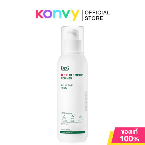 Dr.G R.E.D Blemish For Men All In One Fluid 150ml ดร.จี ครีมบำรุงผิว. Image1