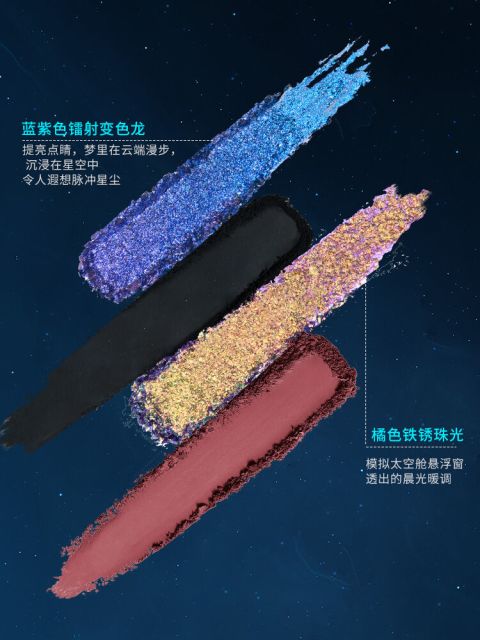 พาเลทอายแชโดว์สีฟ้าเข้ม Image4