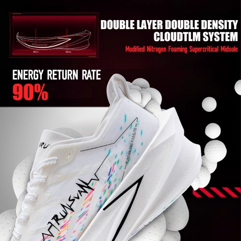 IRUNSVAN 3.0รองเท้าวิ่งสำหรับผู้หญิงรองเท้าวิ่งน้ำหนักเบากีฬามาราธอนมือเต็มรูปแบบกันกระแทกกันลื่น25131 Image3