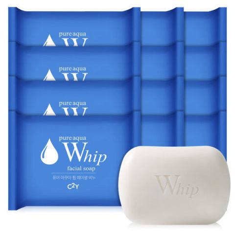 C2Y | สบู่อาบน้ำทำความสะอาดผิวหน้า อควา วิป 100 กรัม x 12 ก้อน Image2