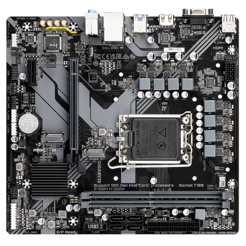 GIGABYTE MAINBOARD B760M H DDR4 เมนบอร์ด B760M H DDR4-REV1.0 Image5