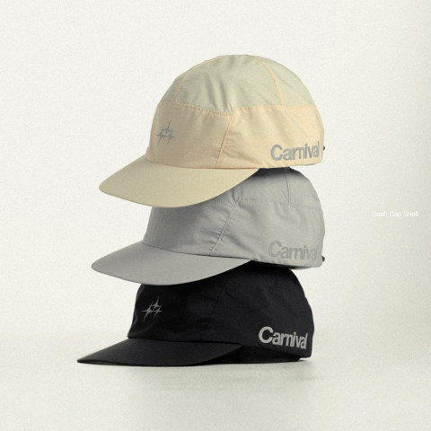 [พร้อมส่ง ของแท้💯%] CARNIVAL RUNNING DASH CAP SERIES  “AIR & SHELL” Image3