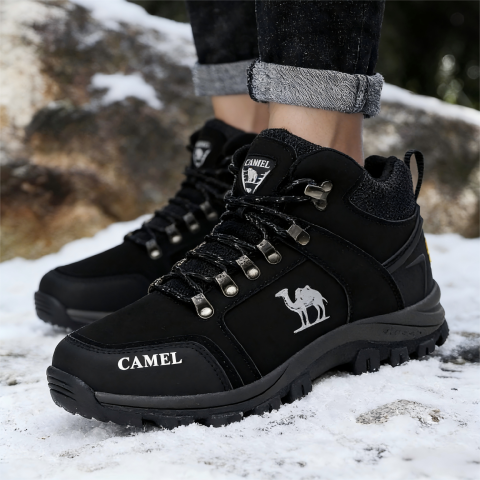 CAMEL รองเท้าเดินป่ามืออาชีพกลางแจ้งสำหรับผู้ชายรองเท้าเดินป่าสูงทนต่อการสวมใส่แบบไม่ลื่นสำหรับผู้ชาย Image5